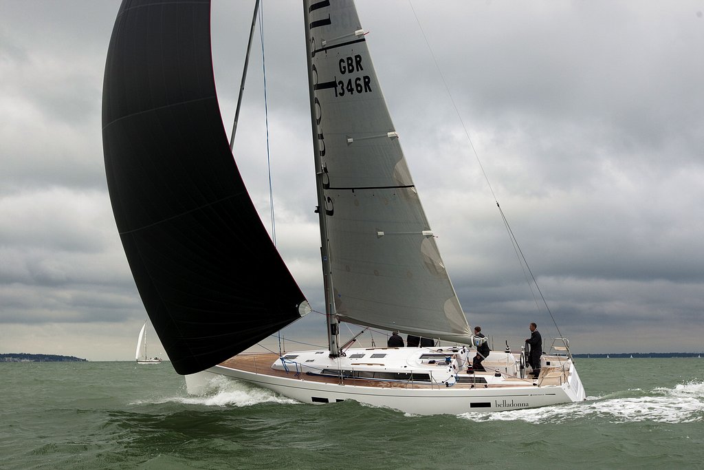 Grand Soleil 46 – Belladonna underway stormy sky